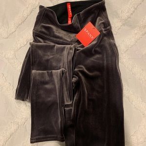 Spanx velour leggings NWT size xs